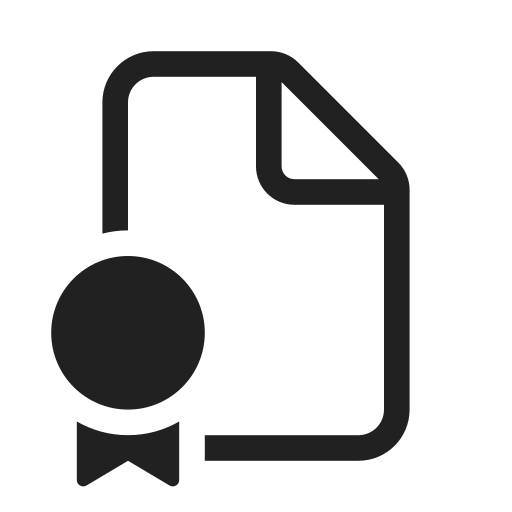 Ic, fluent, document, ribbon, regular icon