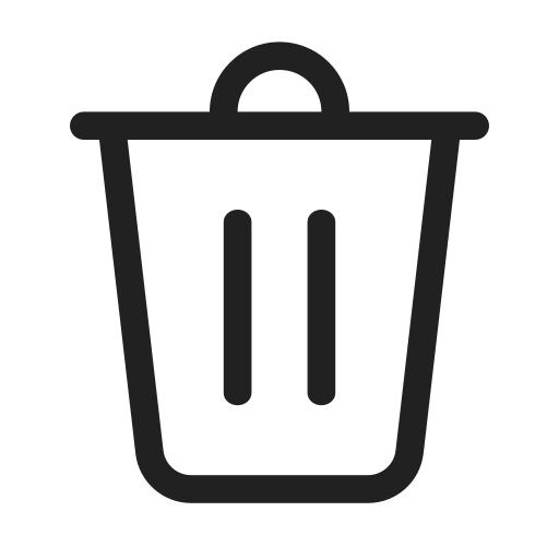 Ic, fluent, delete, regular icon