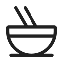 Ic,Fluent,Bowl,Chopsticks,Regular
