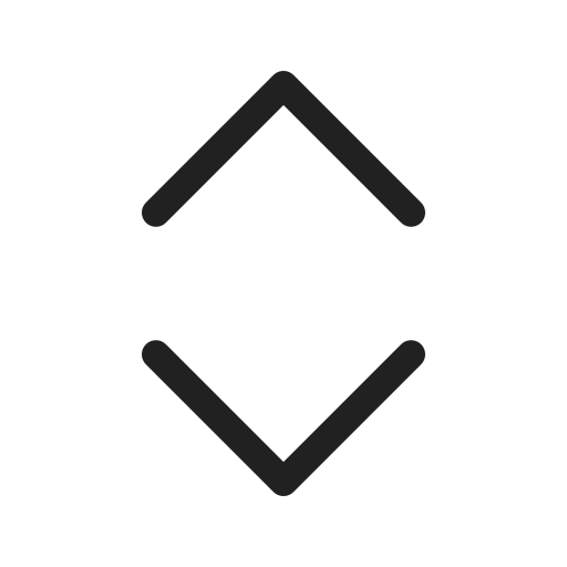 Ic, fluent, chevron, up, down, regular icon
