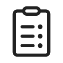 Ic,Fluent,Clipboard,Bullet,List,Rtl,Regular