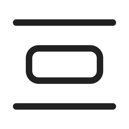 Ic, fluent, center, vertical, regular icon