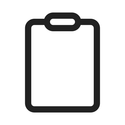 Ic, fluent, clipboard, regular icon