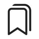 Ic,Fluent,Bookmark,Multiple,Regular