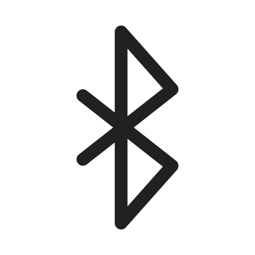 Ic, fluent, bluetooth, regular icon