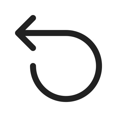 Ic, fluent, arrow, reset, regular icon