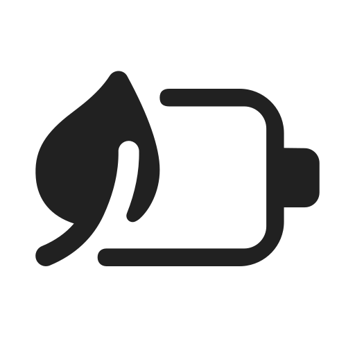 Ic, fluent, battery, saver, regular icon