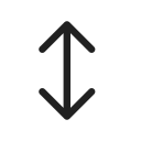 Ic,Fluent,Arrow,Bidirectional,Up,Down,Regular