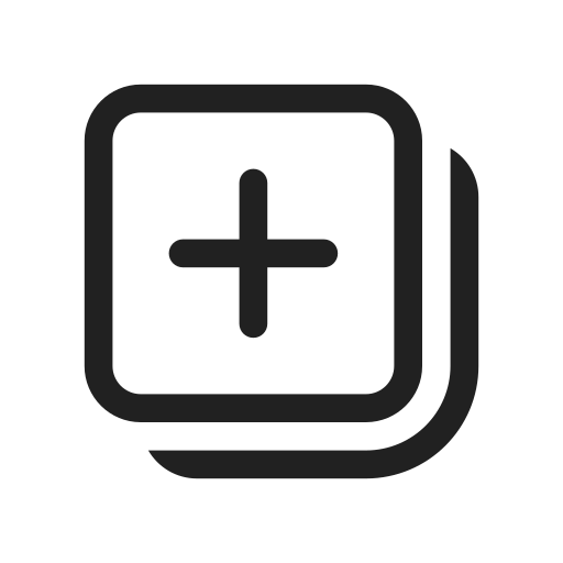 Ic, fluent, add, square, multiple, regular icon