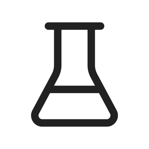 Ic, fluent, beaker, regular icon