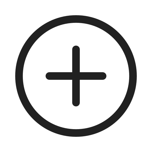 Ic, fluent, add, circle, regular icon