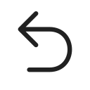 Ic,Fluent,Arrow,Hook,Up,Left,Regular