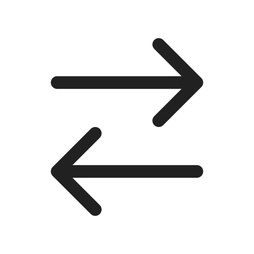 Ic, fluent, arrow, swap, regular icon
