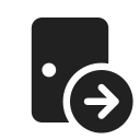 Ic,Fluent,Door,Arrow,Right,Filled ok 