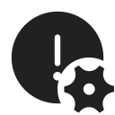 Ic,Fluent,Error,Circle,Settings,Filled ok 