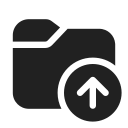 Ic,Fluent,Folder,Arrow,Up,Filled ok 