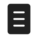 Ic,Fluent,Document,One,Page,Filled