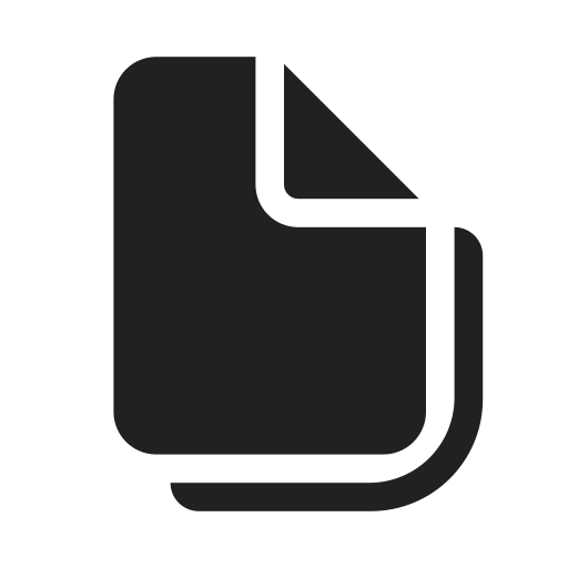 Ic, fluent, document, multiple, filled icon