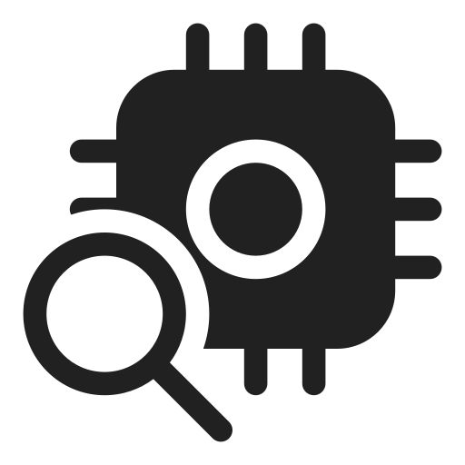 Ic, fluent, developer, board, search, filled icon