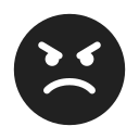 Ic,Fluent,Emoji,Angry,Filled ok 