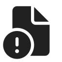 Ic,Fluent,Document,Error,Filled