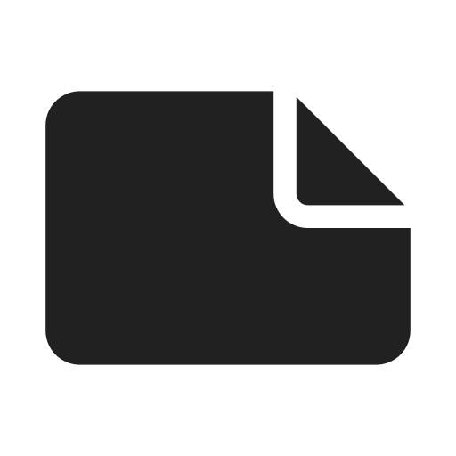Ic, fluent, document, landscape, filled icon