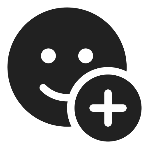 Ic, fluent, emoji, add, filled icon