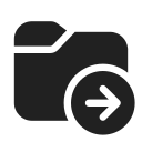 Ic,Fluent,Folder,Arrow,Right,Filled ok 