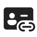 Ic,Fluent,Contact,Card,Link,Filled ok 