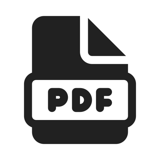 Ic, fluent, document, pdf, filled icon