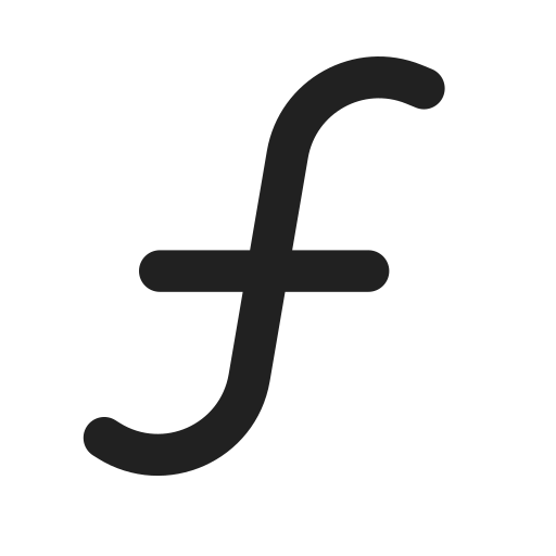 Ic, fluent, f, stop, filled icon