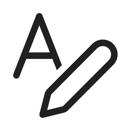 Ic, fluent, text, edit, style, regular icon