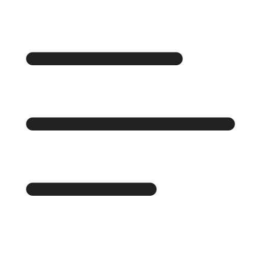 Ic, fluent, text, align, left, regular icon
