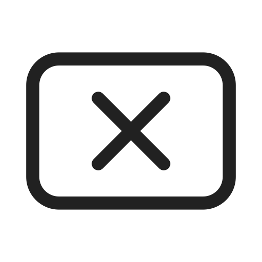 Ic, fluent, share, screen, stop, regular icon