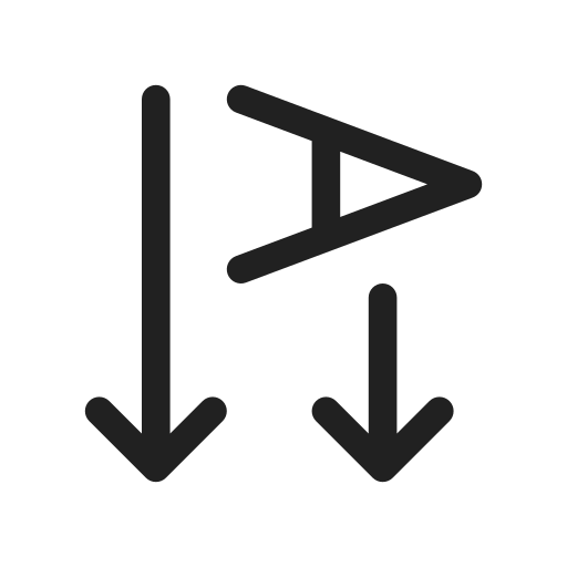 Ic, fluent, text, direction, rotate, right, regular icon
