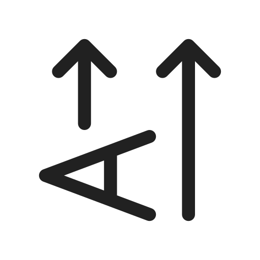 Ic, fluent, text, direction, rotate, right, regular icon