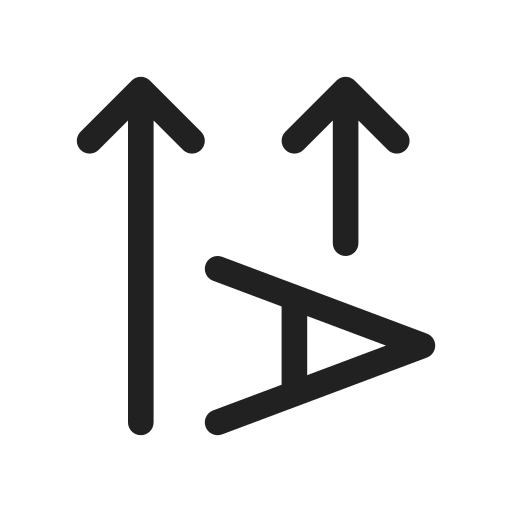 Ic, fluent, text, direction, rotate, left, regular icon