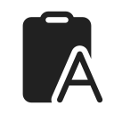 Ic,Fluent,Clipboard,Letter,Filled