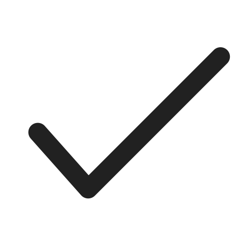 Ic, fluent, checkmark, filled icon