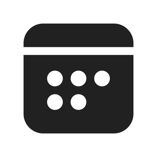 Ic, fluent, calendar, ltr, filled icon