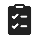 Ic,Fluent,Clipboard,Task,List,Ltr,Filled ok 