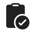Ic,Fluent,Clipboard,Checkmark,Filled