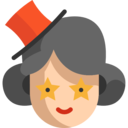 woman,avatar,entertainment,user,people,job,occupation,profession,assistant,circus