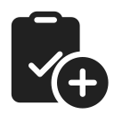 Ic,Fluent,Clipboard,Task,Add,Filled