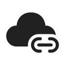 Ic,Fluent,Cloud,Link,Filled