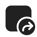 Ic,Fluent,Square,Arrow,Forward,Filled