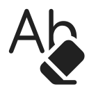 Ic,Fluent,Text,Clear,Formatting,Filled