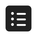 Ic,Fluent,Text,Bullet,List,Square,Filled