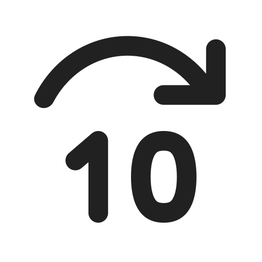 Ic, fluent, skip, forward, filled icon