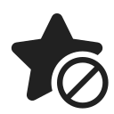 Ic,Fluent,Star,Prohibited,Filled